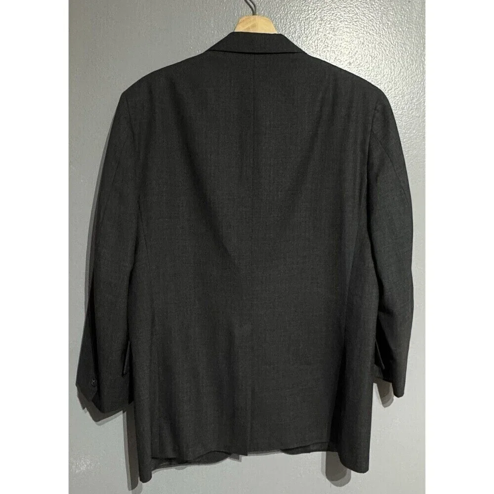 Vintage Brooks Brothers 346 Mens 40  GRAY USA Wool Blazer Sport Coat Suit Jacket